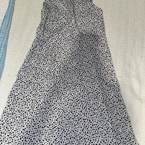 SHEIN Black and White Maxi Dress